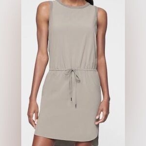 Athleta Silver Gray Rincon Dress